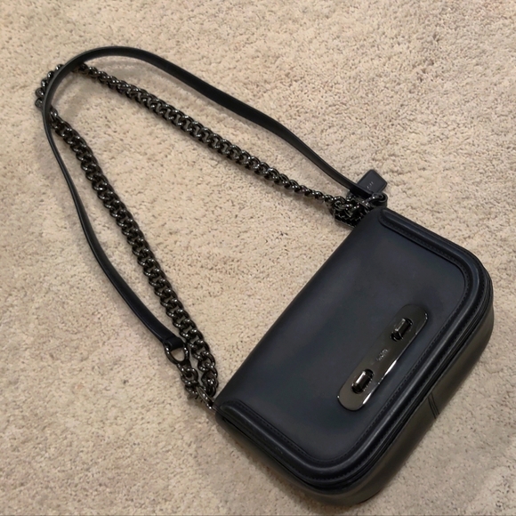 Coach Leather Black Shoulder/Handbag - Picture 1 of 6